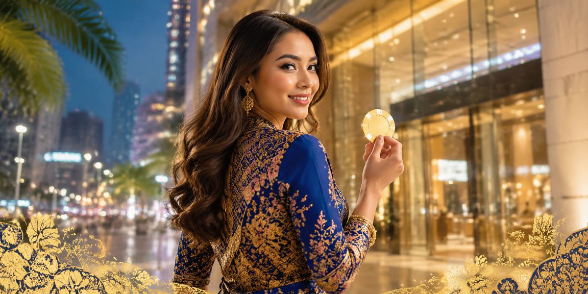 Paparan odds pertaruhan sukan berlatarkan motif batik Kuala Lumpur di platform reno14